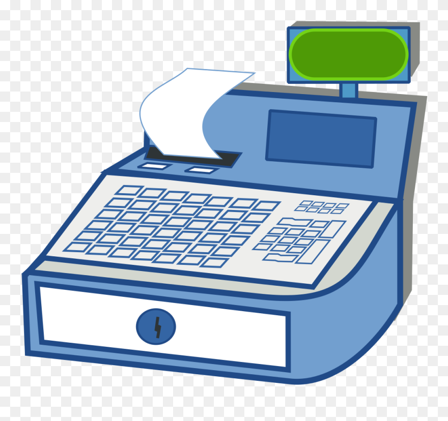 Cash Register Clipart - Png Download