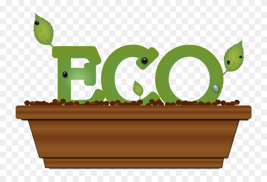 Ecology Planter Clipart - 花 プランター イラスト フリー - Png Download