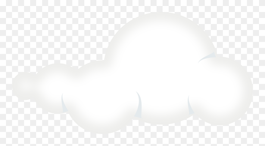 Free Clip Art "set Of Soft Clouds - Cloud - Png Download