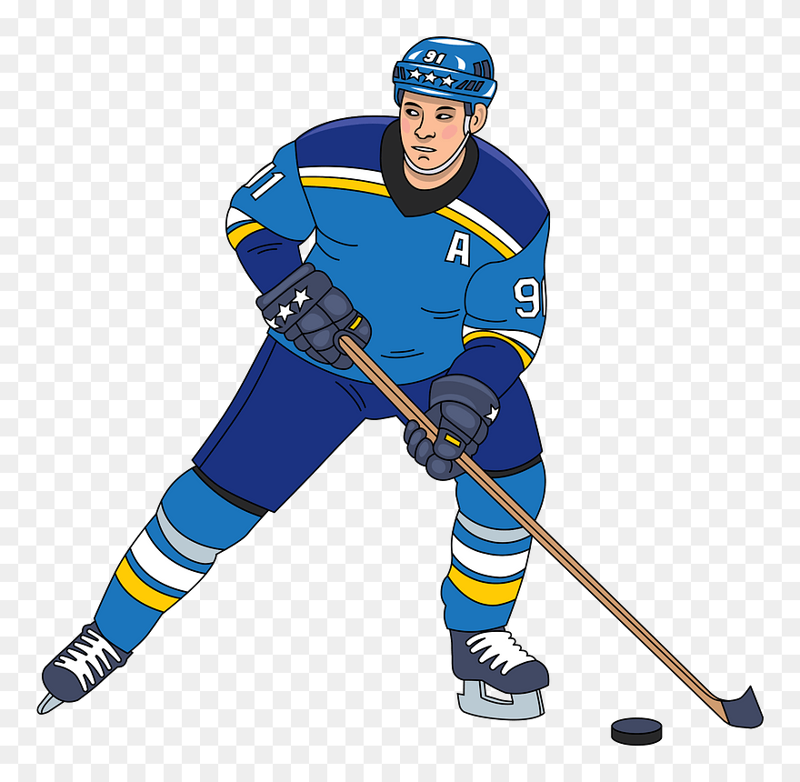 Hockey Clipart - College Ice Hockey - Png Download