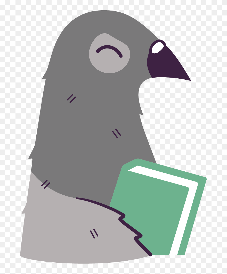 Pigeonfacepublishing Logo-image - Cartoon Pigeon Face Clipart