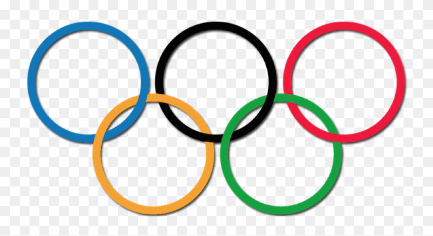 Olympic Rings, Watch Olympics Without Cable Through - Transparent Background Olympic Rings Png Clipart