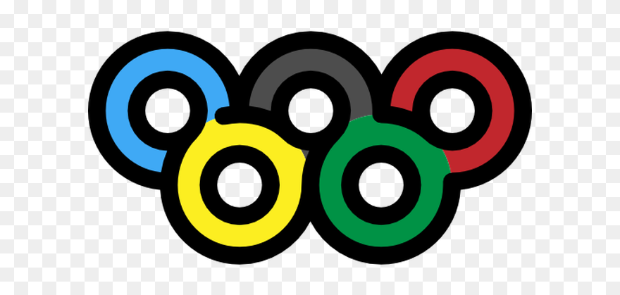 Olympic Games Clipart Olympic Rings - Transparent Cool Olympic Rings - Png Download