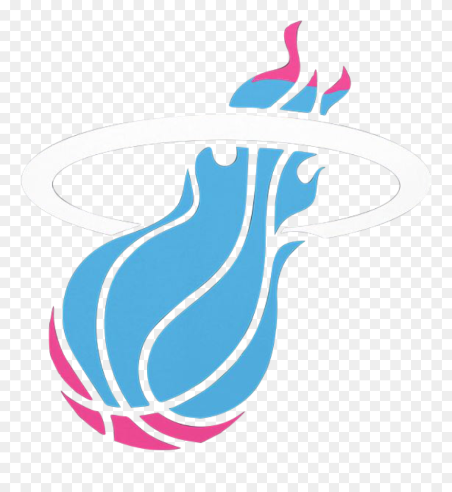 Miami Heat Logo Clipart - Miami Heat Logo Transparent - Png Download