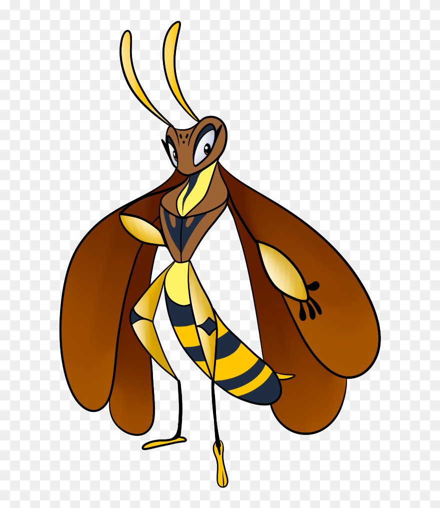 Anthro Wasp Clipart