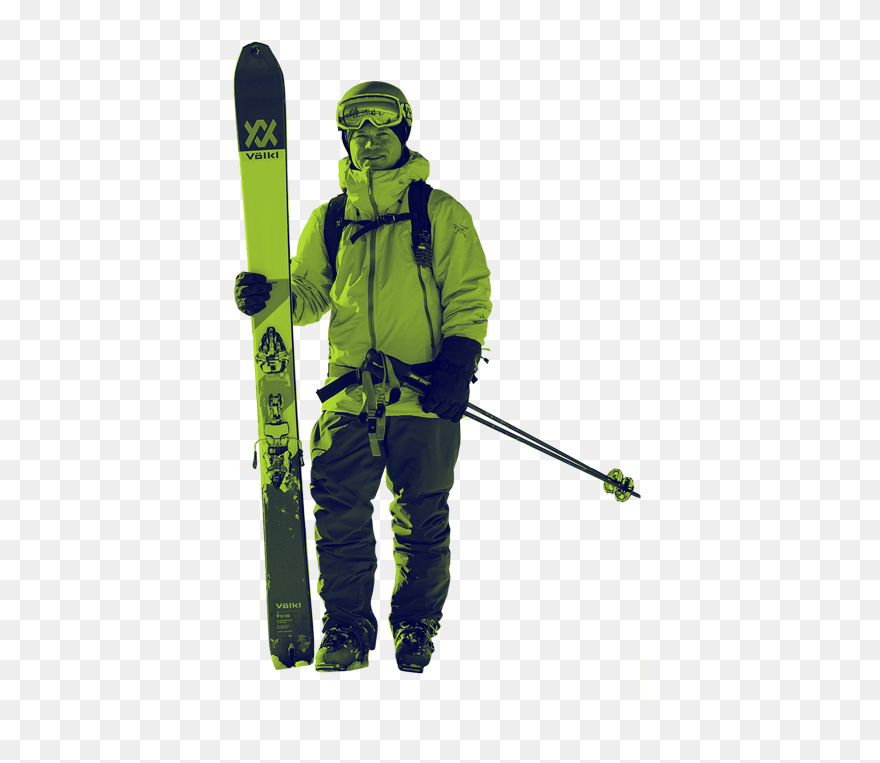 Skiing Clipart Ski Gear - Skier Png Transparent Png