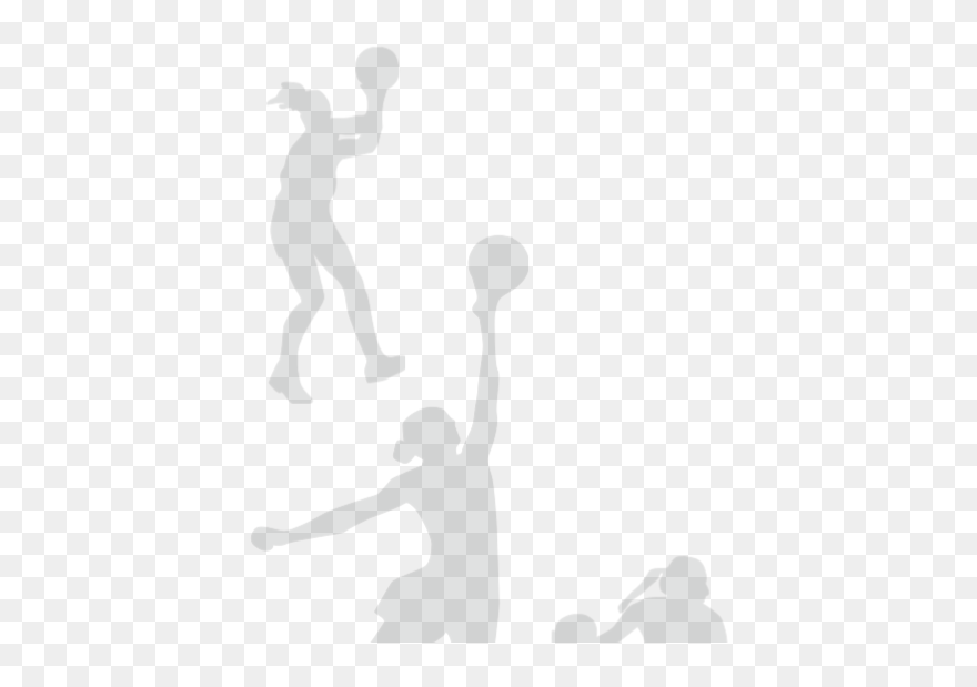 Volleyball Svg Clip Arts - Silhouette - Png Download