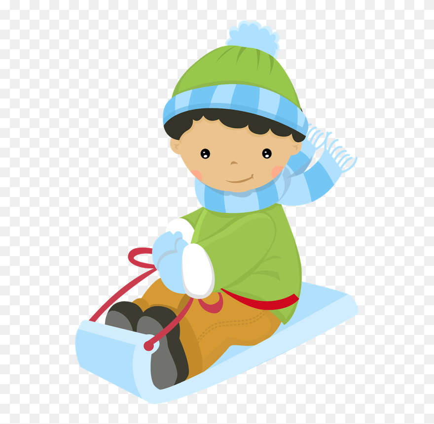 Clip Art Winter Fun - Png Download