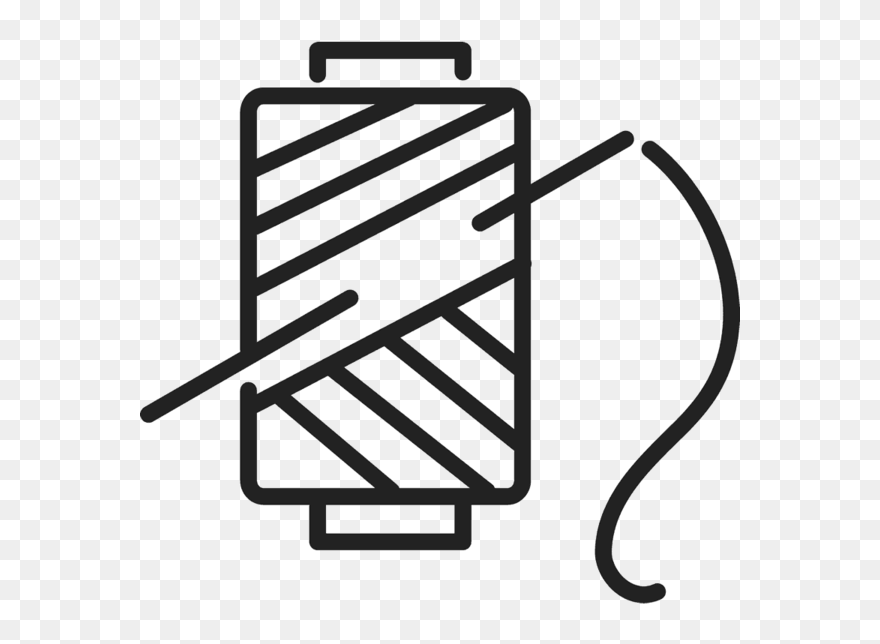 Needle Clipart Spool - Bobbin - Png Download