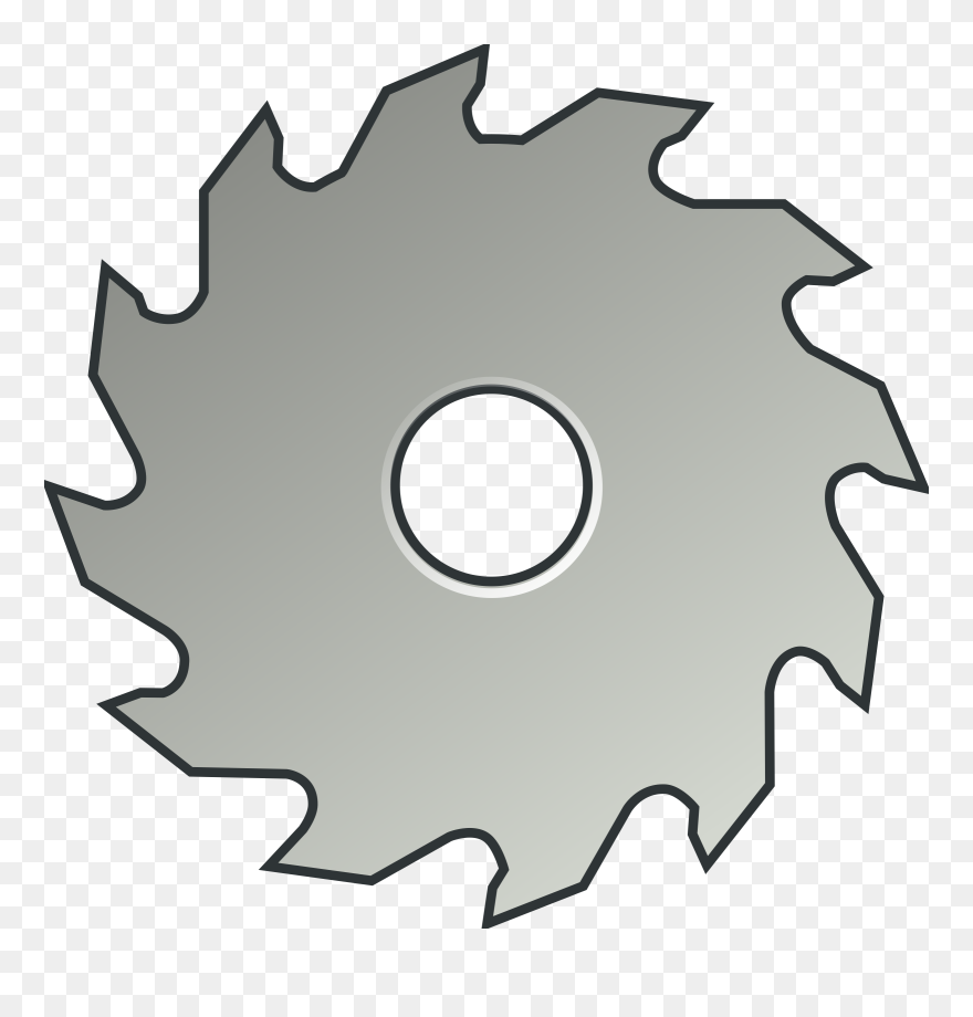 Circular Saw Table Saws Blade Clip Art - Clip Art Saw Blade - Png Download