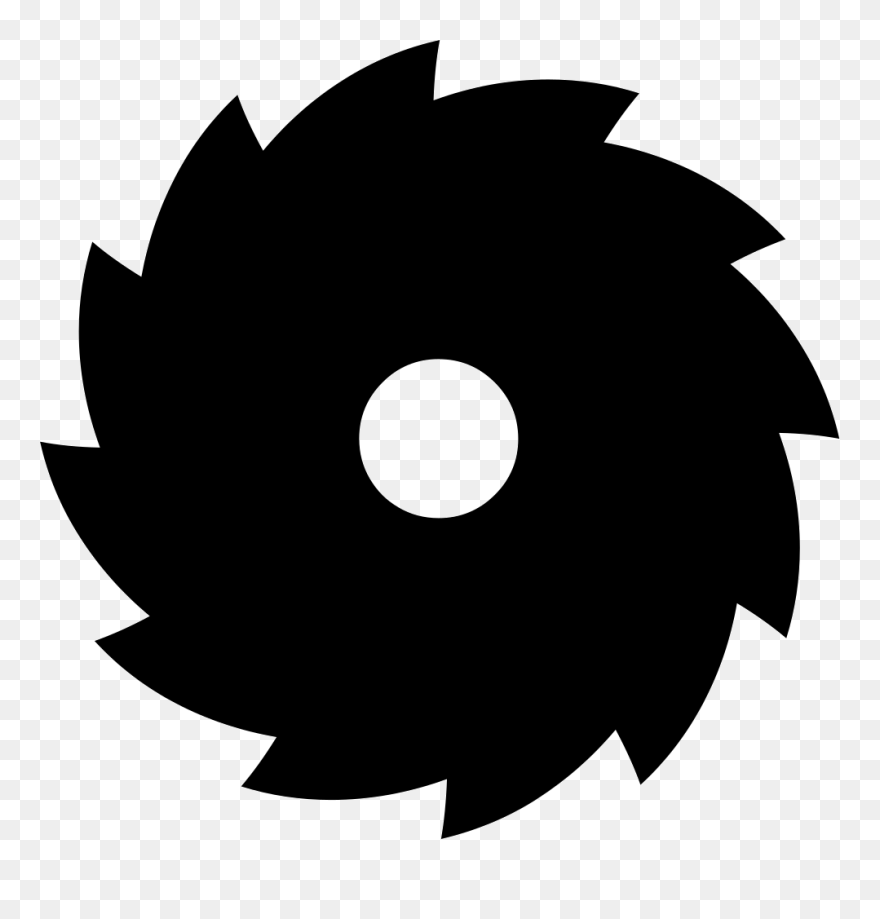 Circular Saw Blade Tool Clip Art - Saw Blade Pixel Art - Png Download