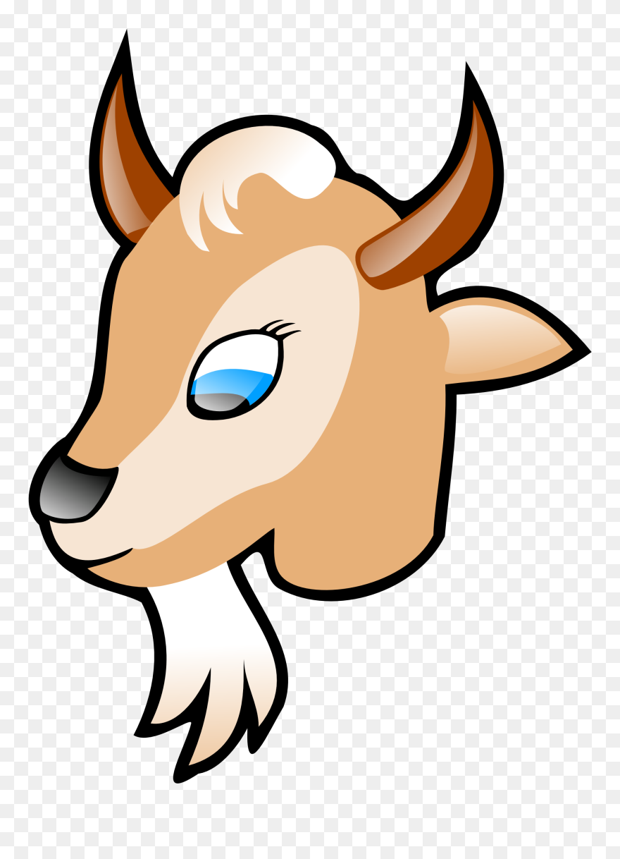 3 Goats Clipart - Goat Clip Art - Png Download