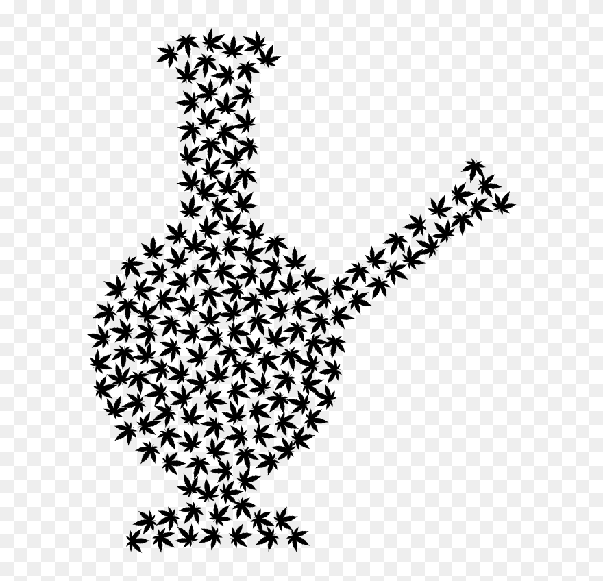 Bong Marijuana - Blue Lace Agate Crystal Set Clipart