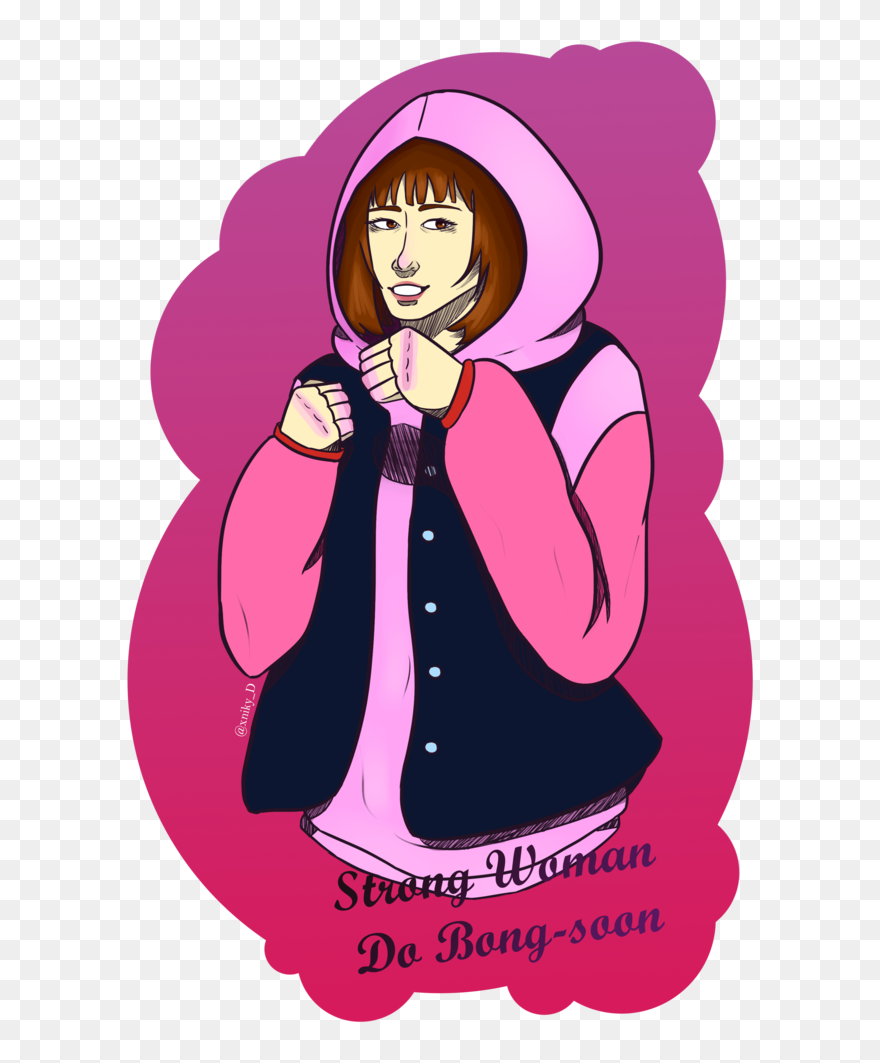 Strong Woman Png - Cartoon Clipart