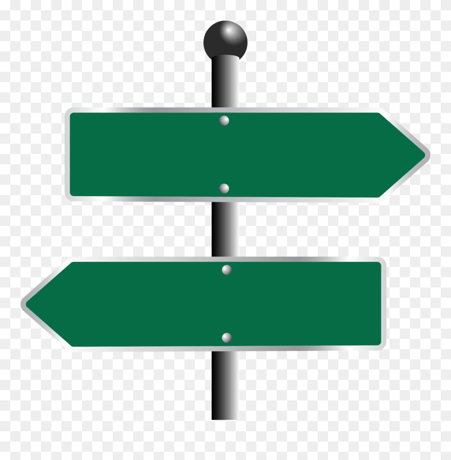 Sign Big Image Png - Blank Street Sign Png Clipart