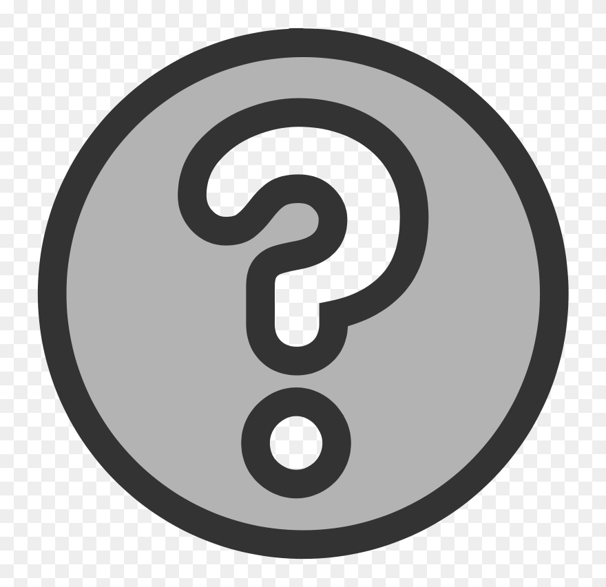 Ftark Help - Translucent Question Mark Clip Art - Png Download