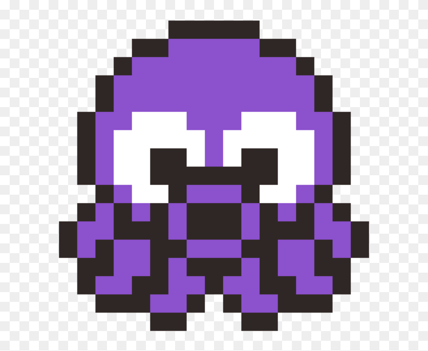 Square,symmetry,purple - Pixel Art Sharingan Obito Clipart