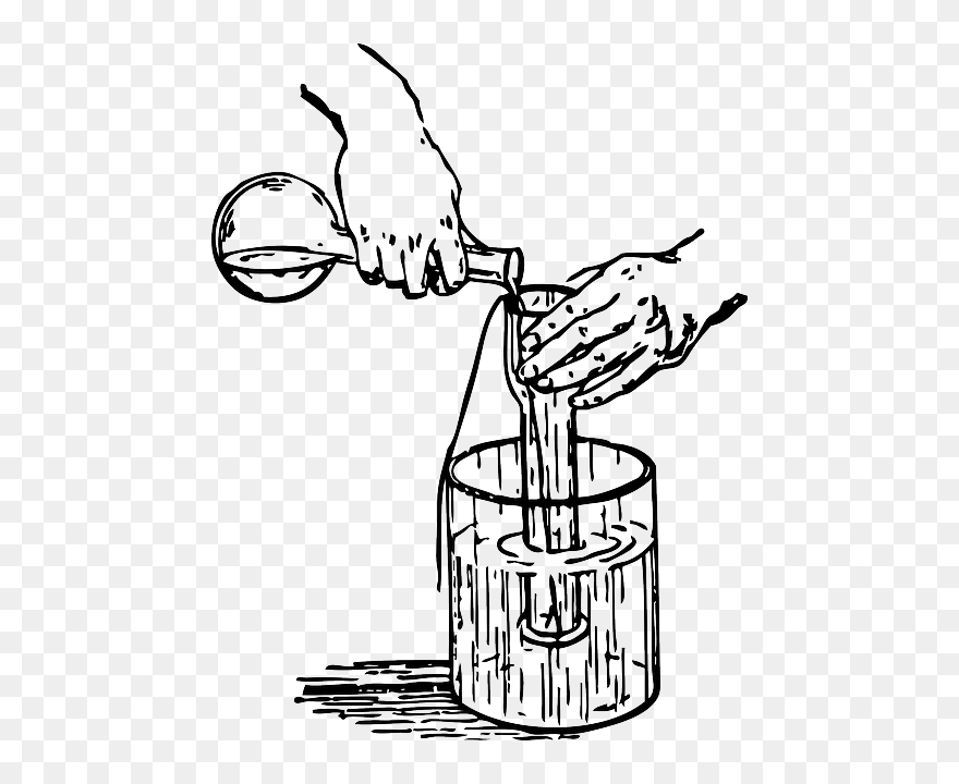 Safety Drawing - Science Experiment Clipart - Png Download