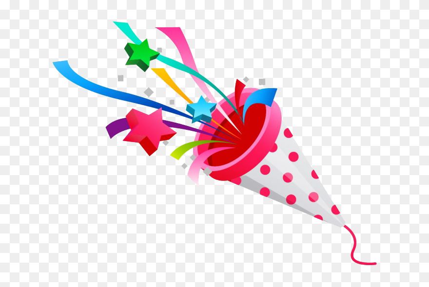 Holiday Image Internet Forum Blog - Party Popper Transparent Background Clipart