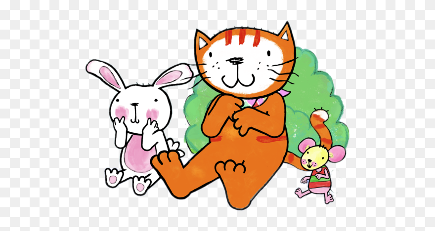 Poppy Cat Alma And Mo - Poppy Cat Clipart