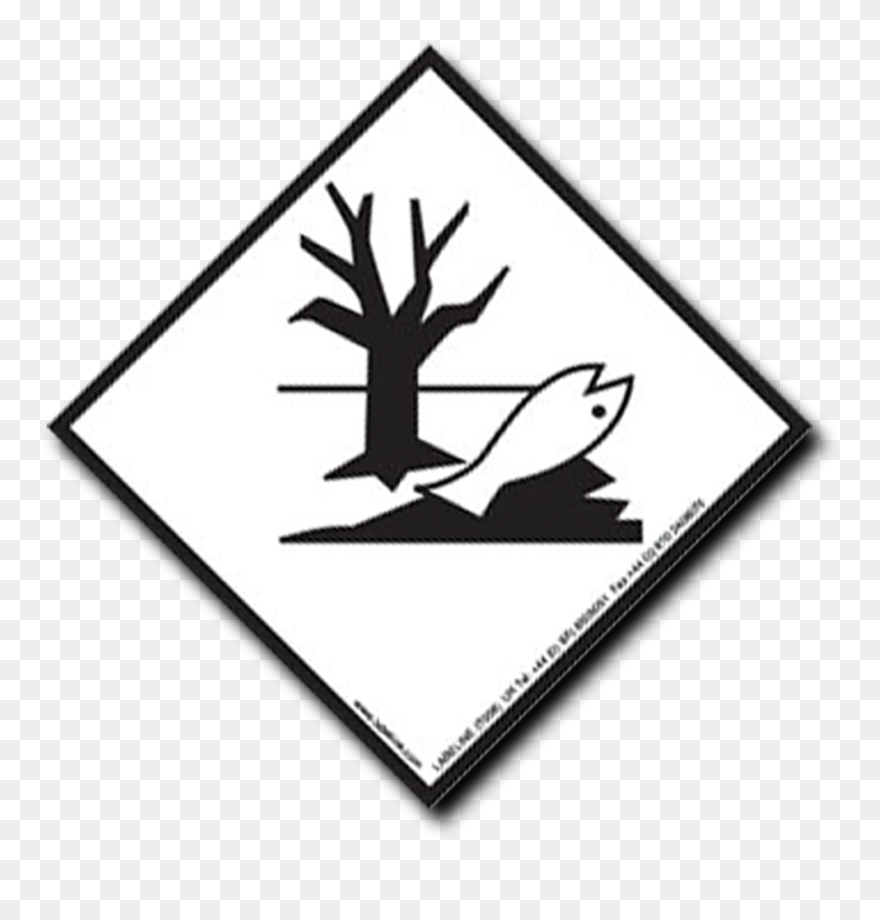 T008/pl Environmentally Hazard Handling Label - Ghs Symbol Clipart