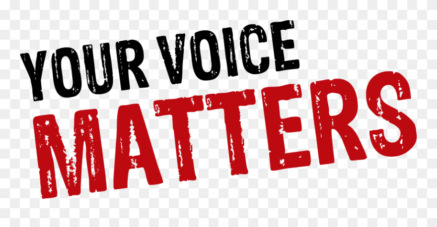 Your Voice Matters Clipart - Png Download