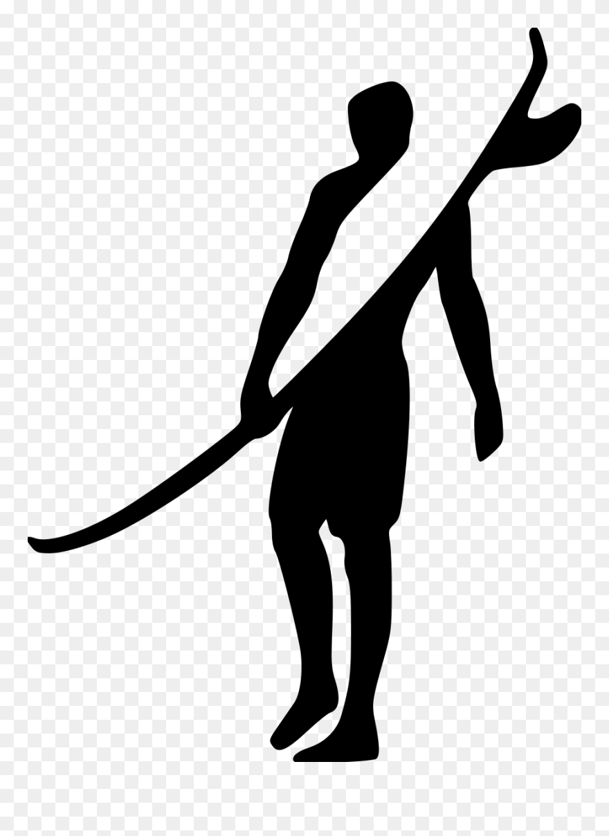 Surfer Decal Clipart