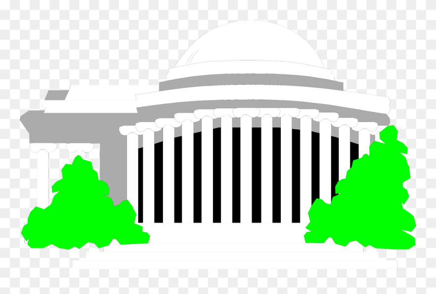 Thomas Jefferson Memorial United States Capitol Washington - Jefferson Memorial Clipart - Png Download