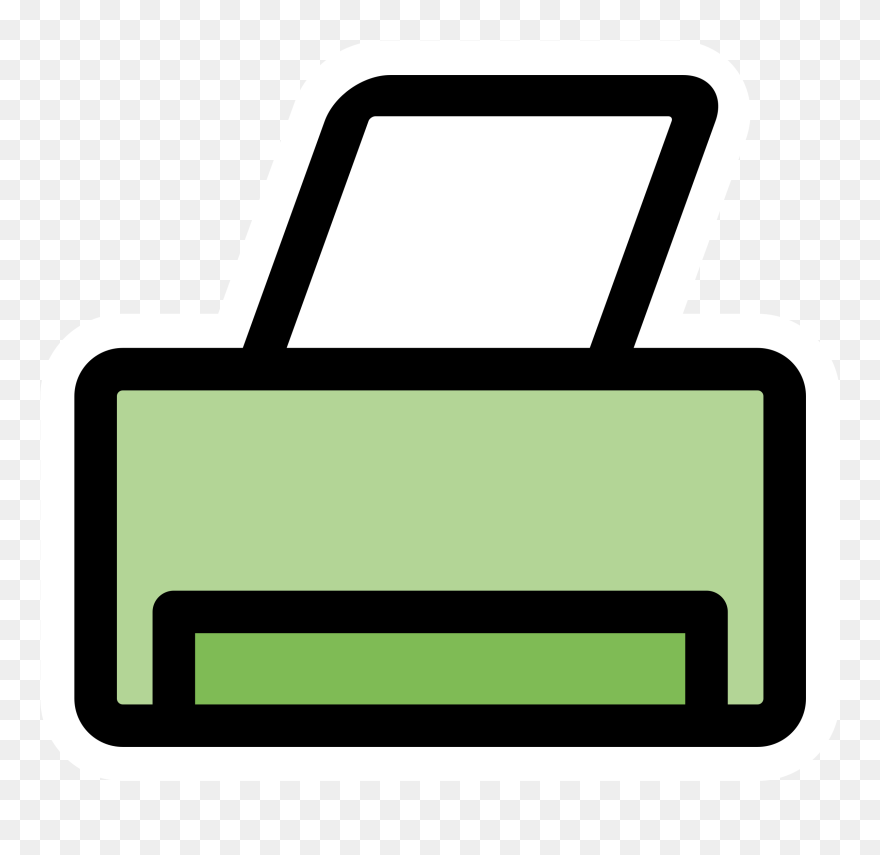 Primary Kjobviewer Clip Arts - Simbolo De Impressao - Png Download