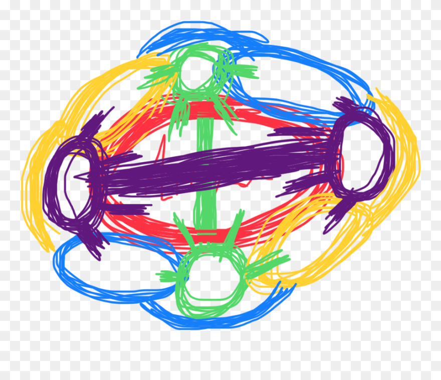 Colosseum - Initial Planning - Bubble Diagram Clipart