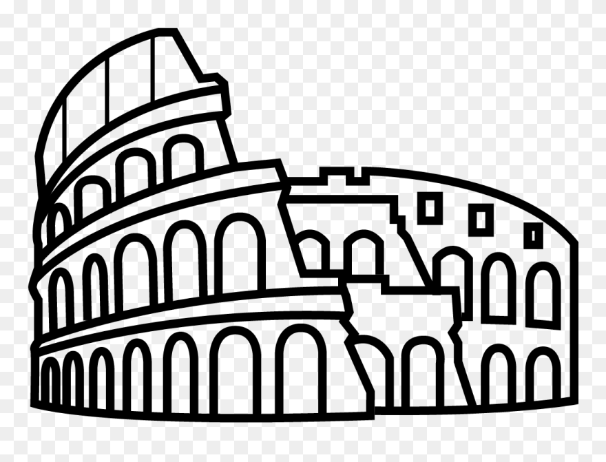 Colosseum Icon Png Clipart