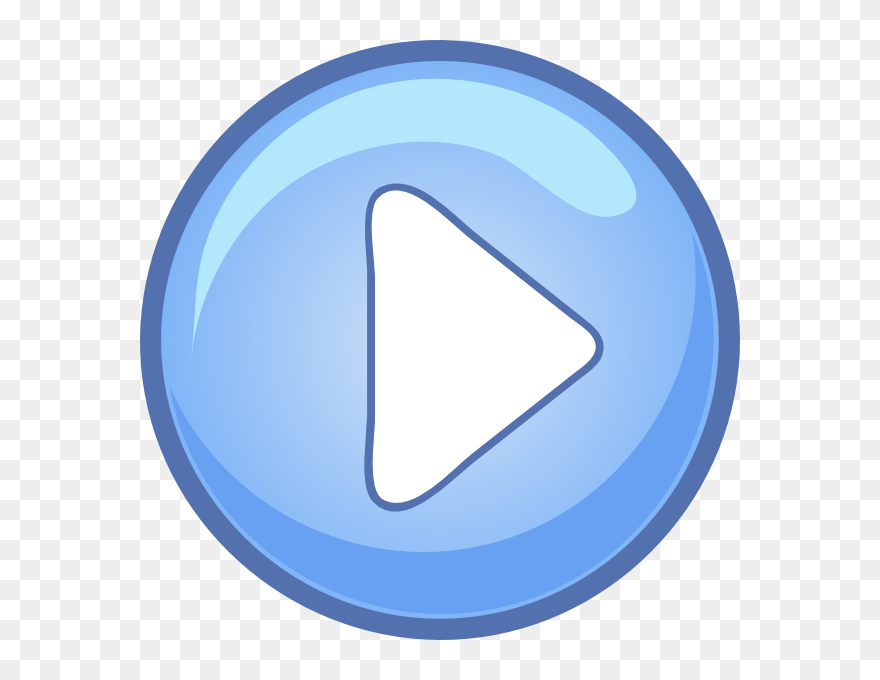 Free Play Button Png - Real Colours Of The Rainbow Clipart