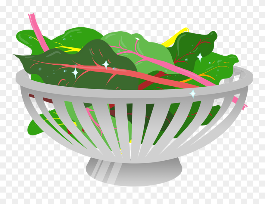 Cross Contamination Clipart Clipart Black And White - Washing Lettuce Clip Art - Png Download