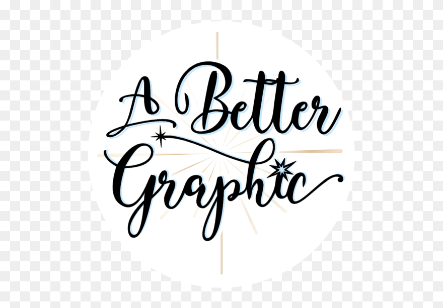 A Better Graphic - Calligraphy Clipart