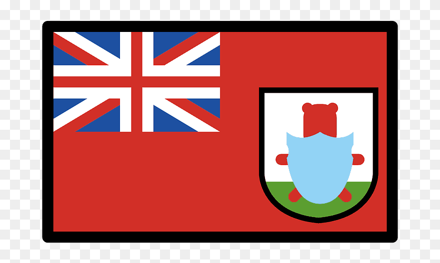 Bermuda Flag Emoji Clipart - Wat Mangkon Kamalawat (wat Leng Noei Yi) - Png Download