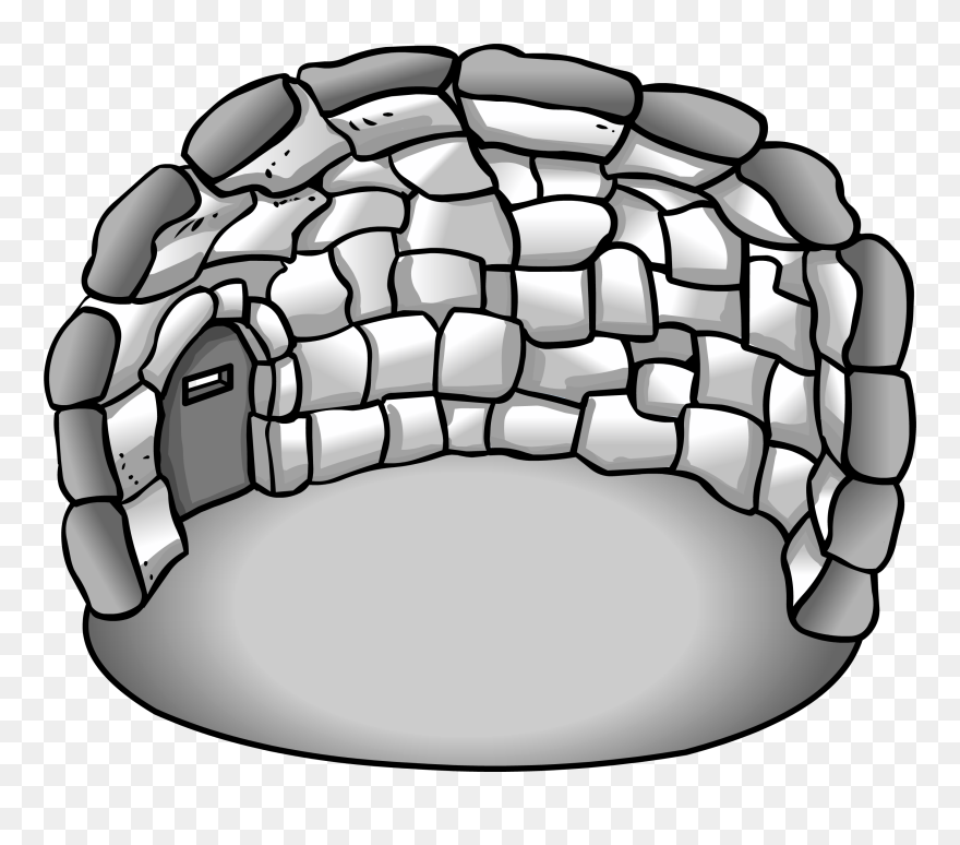 Club Penguin Rewritten Wiki - Empty Club Penguin Igloo Clipart