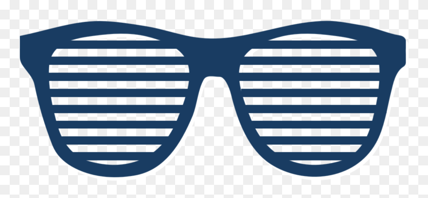 Transparent Stars And Stripes Sunglasses Clipart - Shutter Shades Clip Art - Png Download