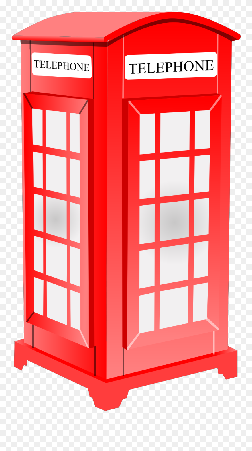 British Phone Booth Png Clipart