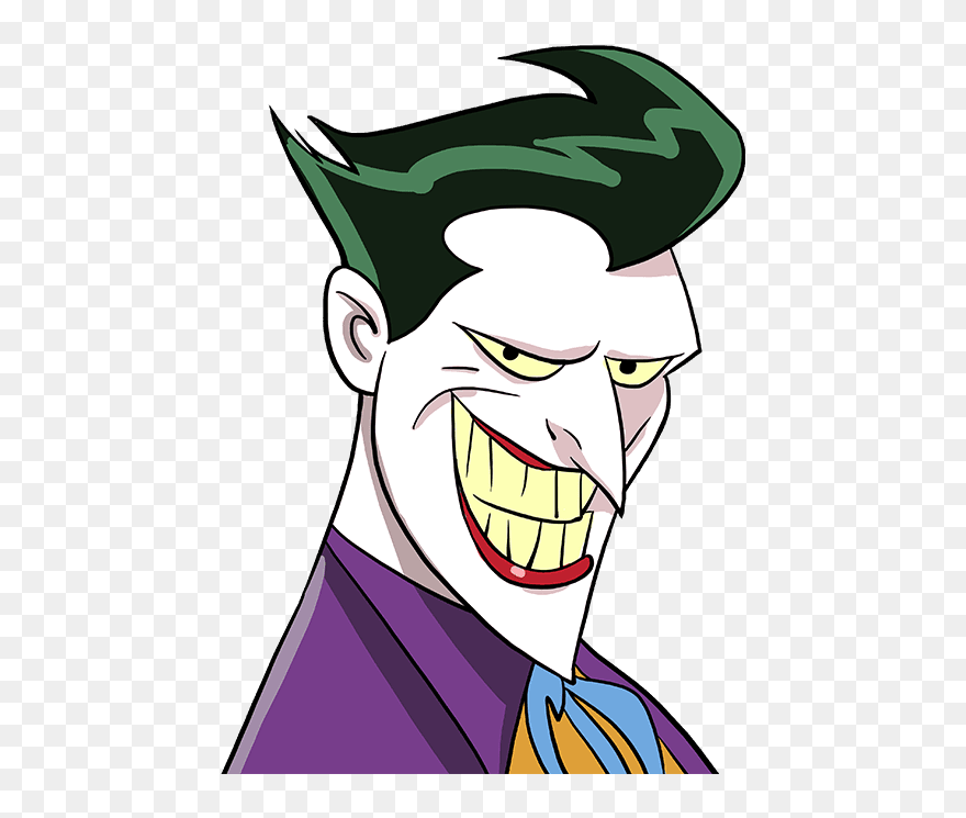 How To Draw Joker - Joker Drawing Clipart