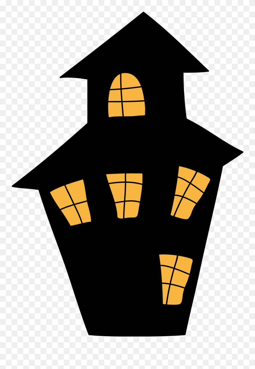Halloween Silhouette Haunted House Png Photos - Halloween Haunted House Clipart Transparent Png