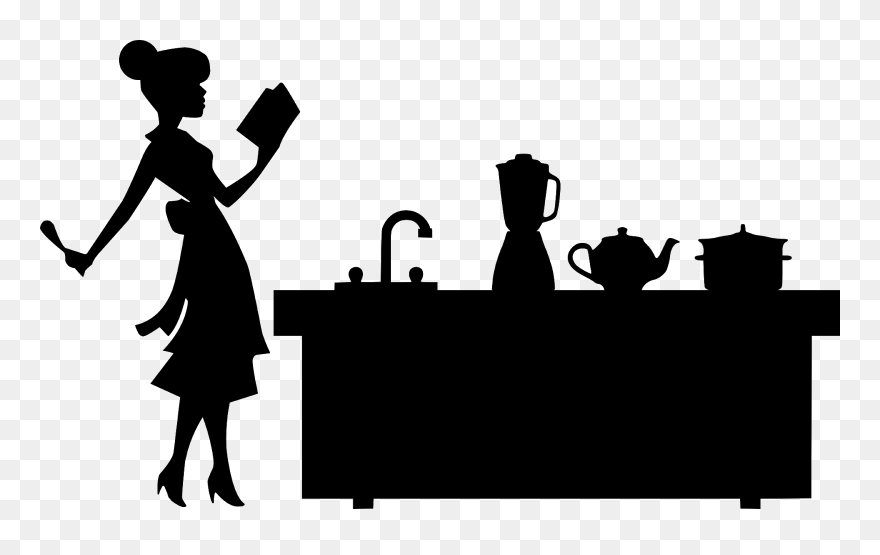 Kitchen Silhouette Clipart