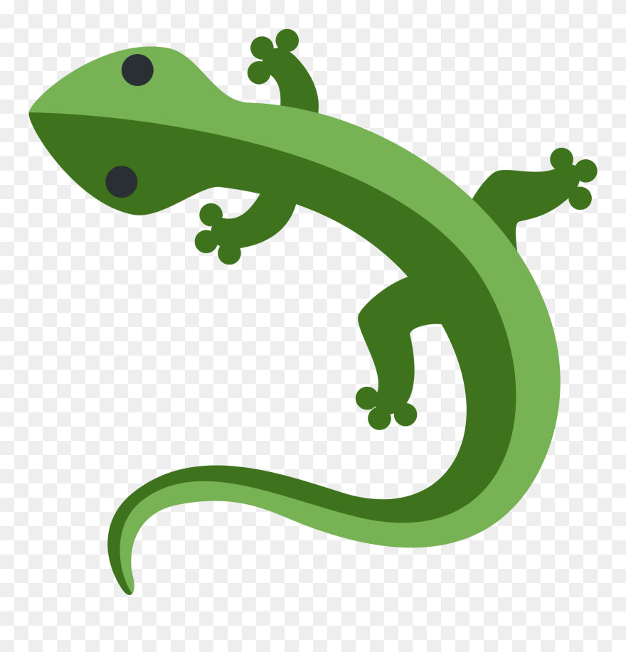 Lizard Emoji Clipart
