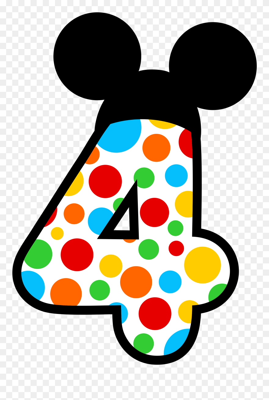 Sun Bathing Clipart Png Transparent Stock Ibvsnbiyfuchdr - Number 5 Mickey Mouse