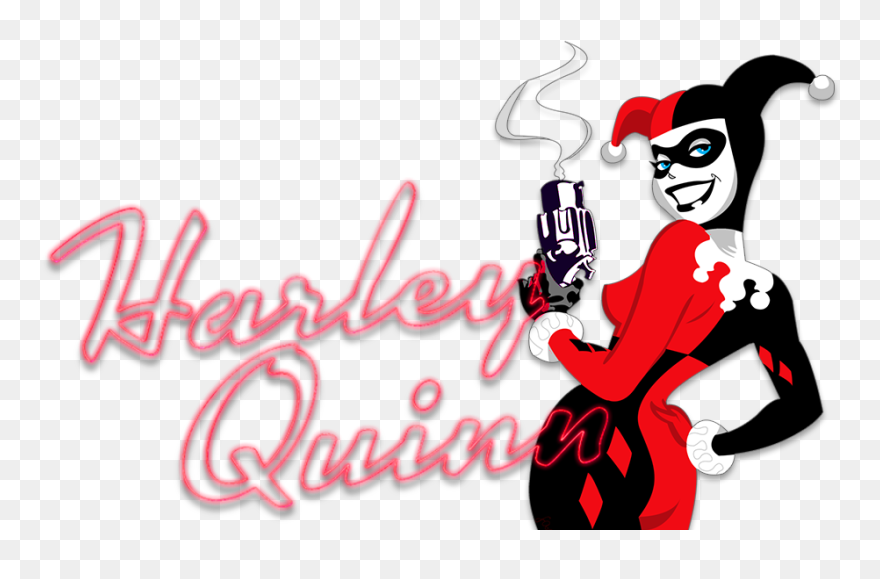 Classic Harley Quinn Cartoon Clipart