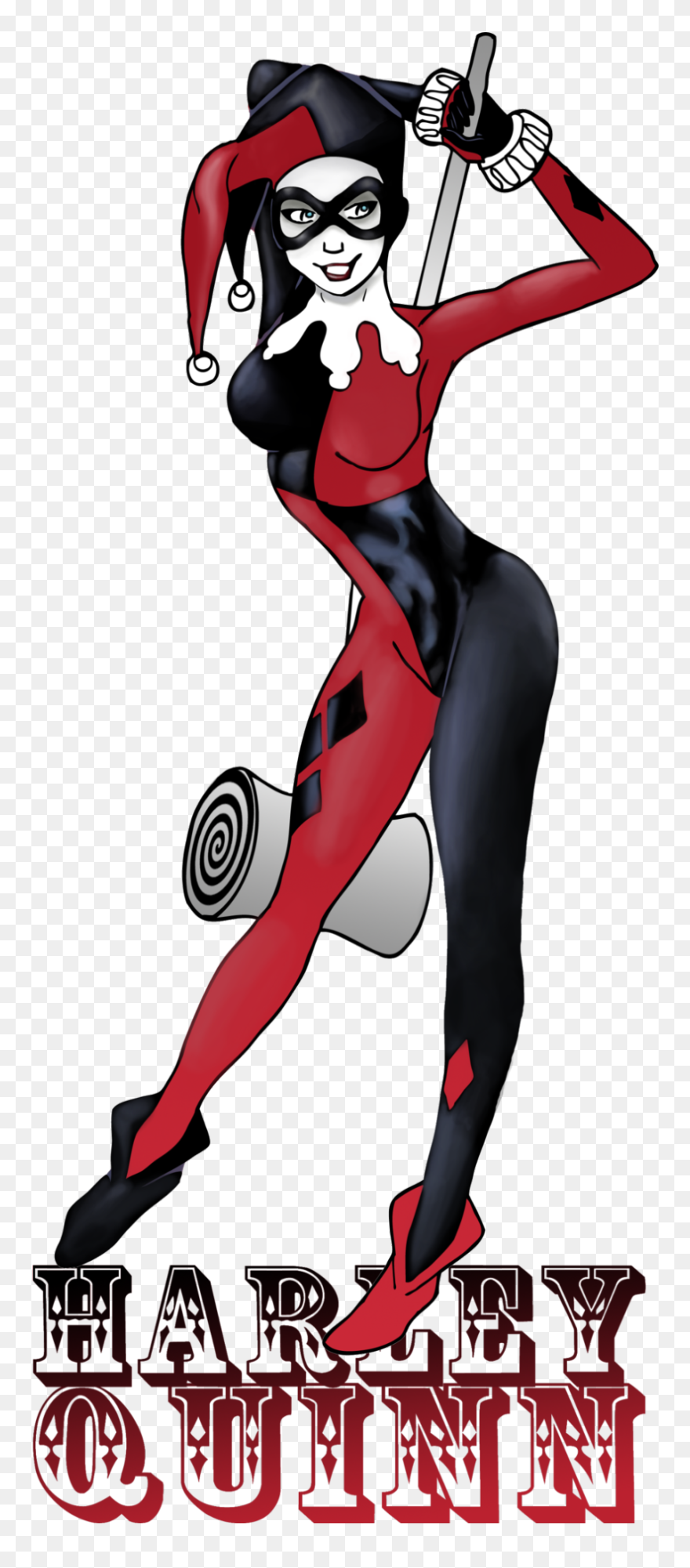 Harley Quinn Classic Clipart