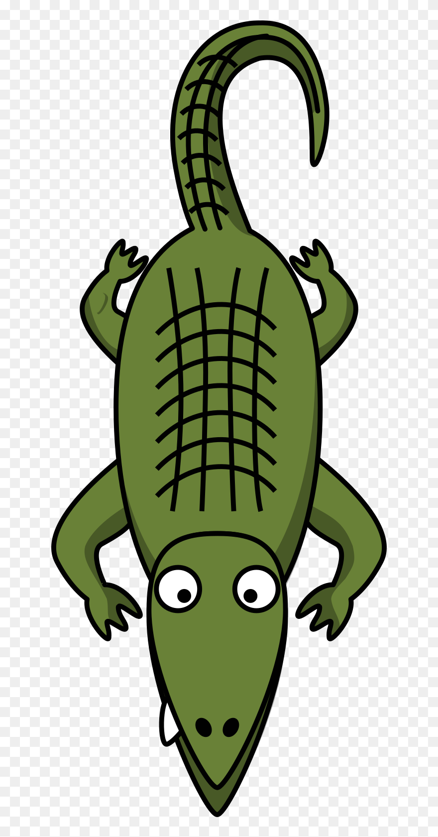 Cartoon Alligator Clipart - Png Download