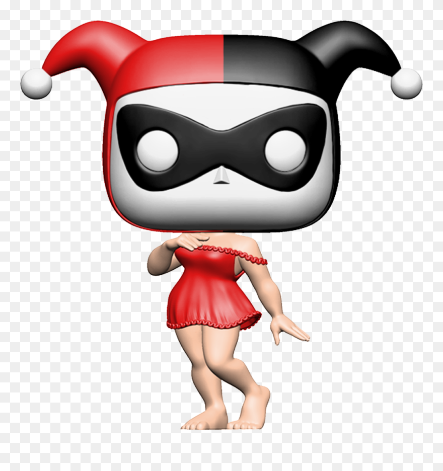 Harley Quinn Mad Love Funko Pop Clipart