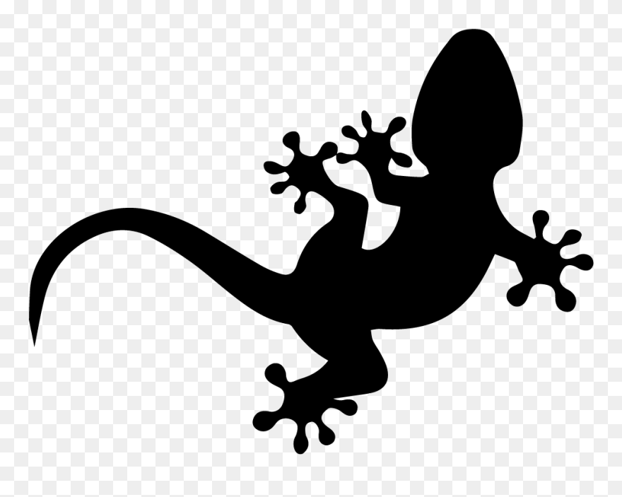 Lizard Common Iguanas Gecko Reptile - Gecko Tattoo Clipart
