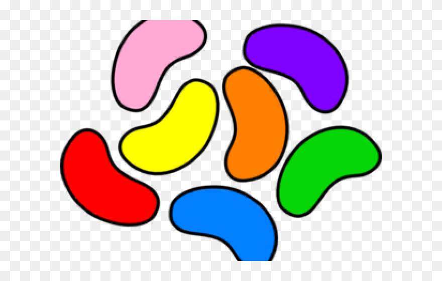Jelly Bean Clipart - Png Download