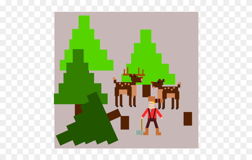 Lumberjack Sketch - Portable Network Graphics Clipart